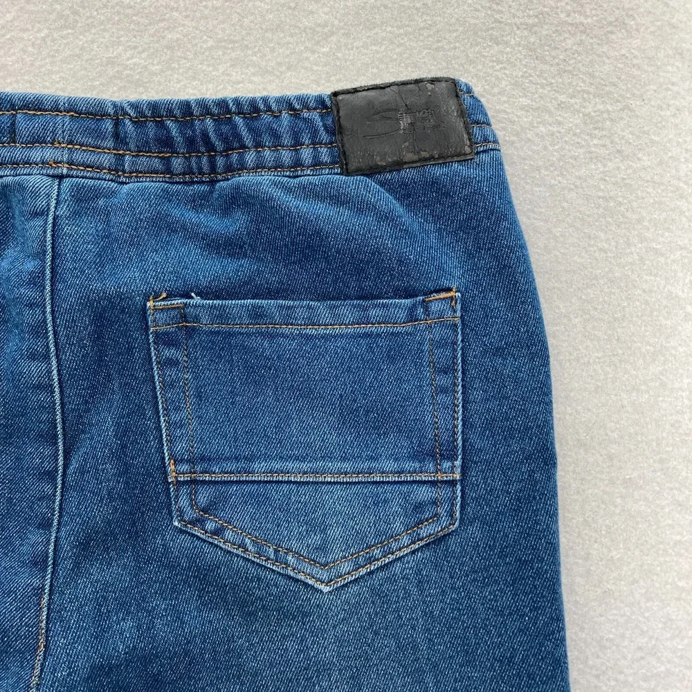 Silver Jeans Nathan Flannel Lined Blanket Lined‎ Boys 16 Skinny Fit Drawstring